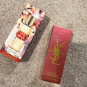 Yves Saint Laurent Manifesto Red and Gold Packaging